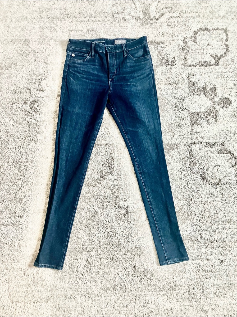 AG Adriano Goldschmied Dark Blue Skinny Jeans